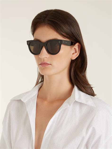 celine audrey gradient sunglasses|Celine eyewear rectangular sunglasses.